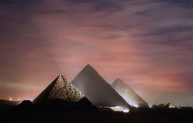 Luxury private tour of the Pyramids of Giza in Egypt